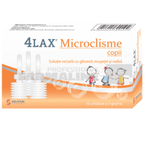4Lax Microclisme copii 6 unidoze