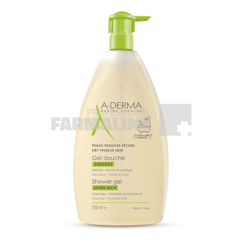 A-Derma Gel spumant 500 ml