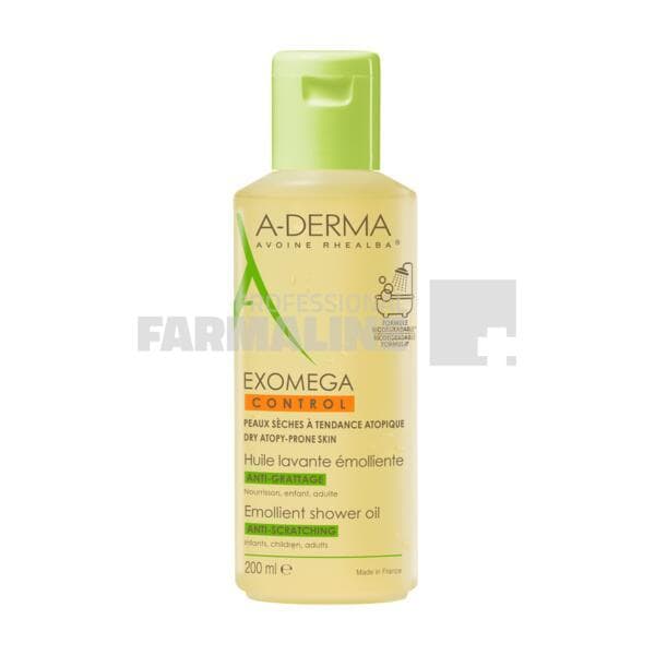 A-derma Exomega Ulei de dus 200 ml