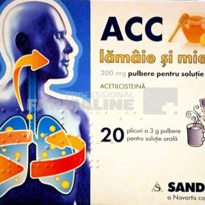ACC Lamaie si miere 200 mg 20 plicuri