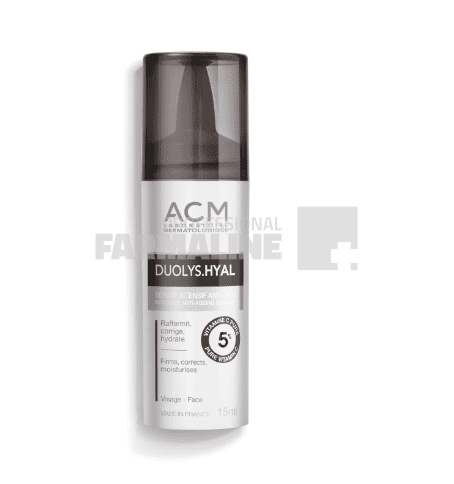 ACM Duolys Hyal Ser intensiv antiimbatranire cu vit. C pura 5% 15 ml 1 ACM Duolys Hyal Ser intensiv antiimbatranire cu vit. C pura 5% 15 ml