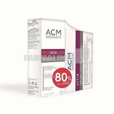 ACM VITIX GEL X 50ML + VITIX X 30 - OFERTA 80% REDUCERE DIN AL II LEA