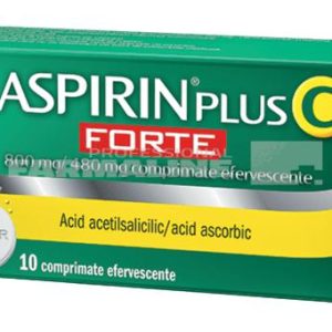 ASPIRIN PLUS C FORTE 800 mg/480 mg comprimate efervescente