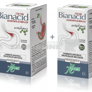 Aboca NeoBianacid aciditate si reflux 45 comprimate + Aboca NeoBianacid aciditate si reflux 15 comprimate