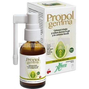 Aboca Propolgemma spray cu alcool pentru copii si adulti 30 ml