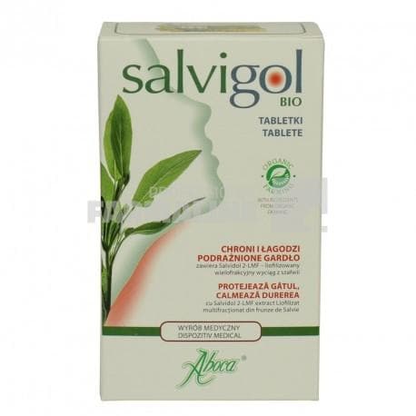 Aboca Salvigol Bio pentru adulti 30 tablete