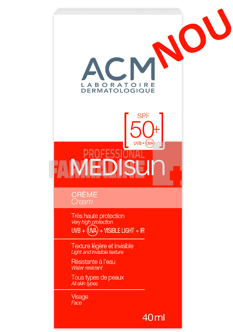 Acm Medisun Crema SPF50+ 40 ml 1 Acm Medisun Crema SPF50+ 40 ml
