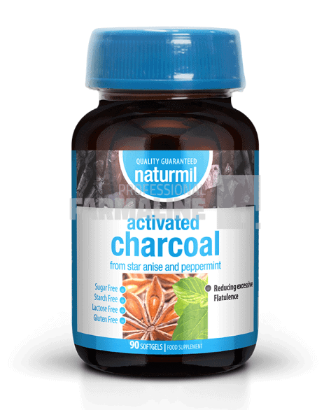 Activated Charcoal 90 capsule gelatinoase moi 1 Activated Charcoal 90 capsule gelatinoase moi