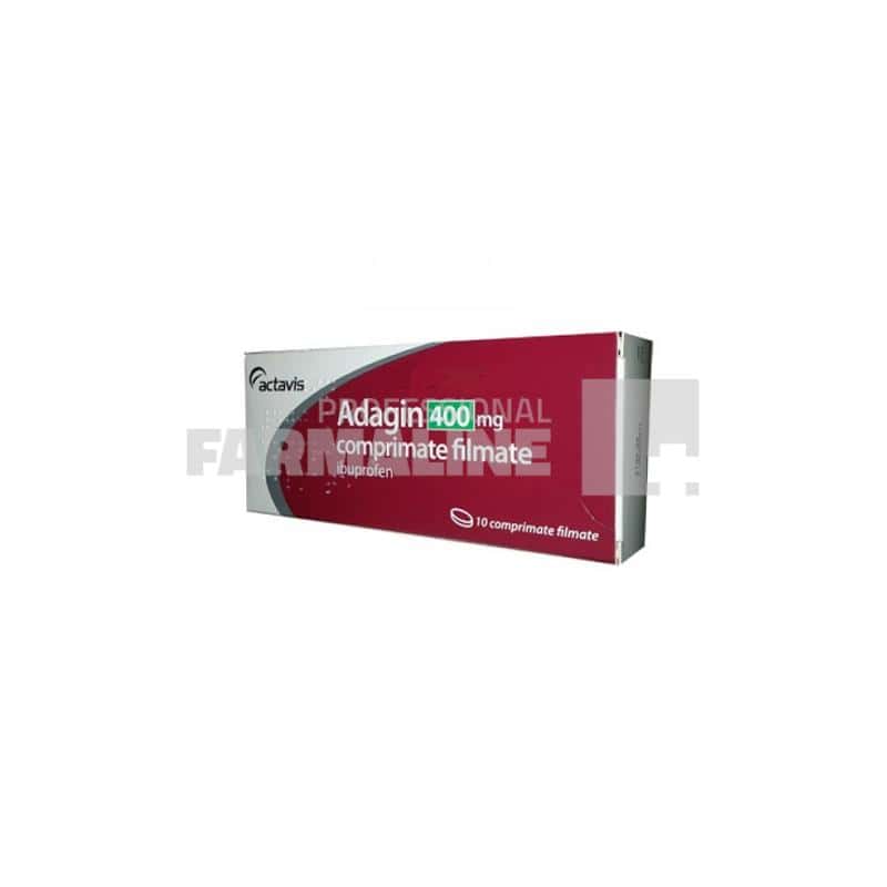Adagin 400 mg 10 comprimate