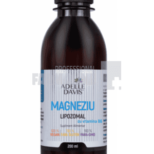 Adelle Davis Magneziu Lipozomal cu Vitamina B6 200 ml