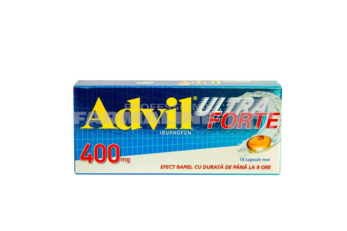 Advil Ultra Forte 400 mg 10 capsule 1 Advil Ultra Forte 400 mg 10 capsule