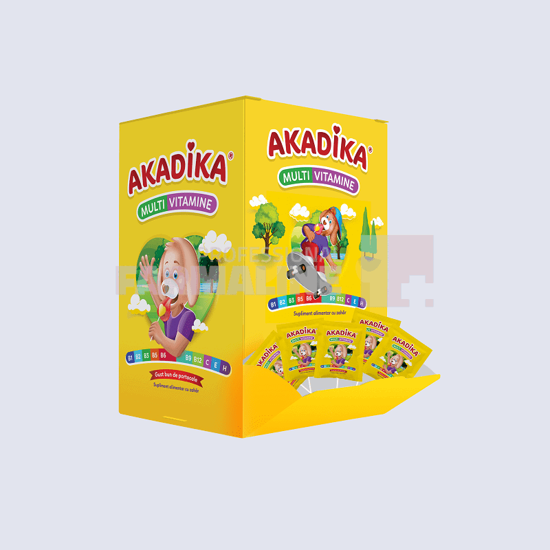 Akadika Multivitamine acadele 50 bucati