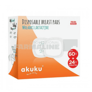 Akuku A0368 Tampoane san 60 bucati + 24 bucati Gratis