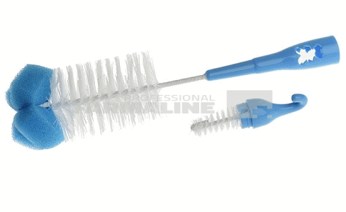 Akuku A0574 Set Perii biberon blue