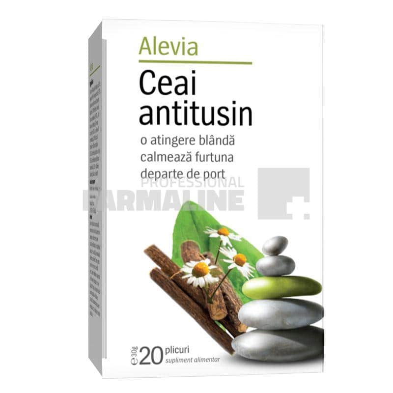 Alevia Ceai Antitusin 20 plicuri + 4 Gratis