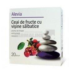 Alevia Ceai de Fructe cu Visine salbatice 20 plicuri