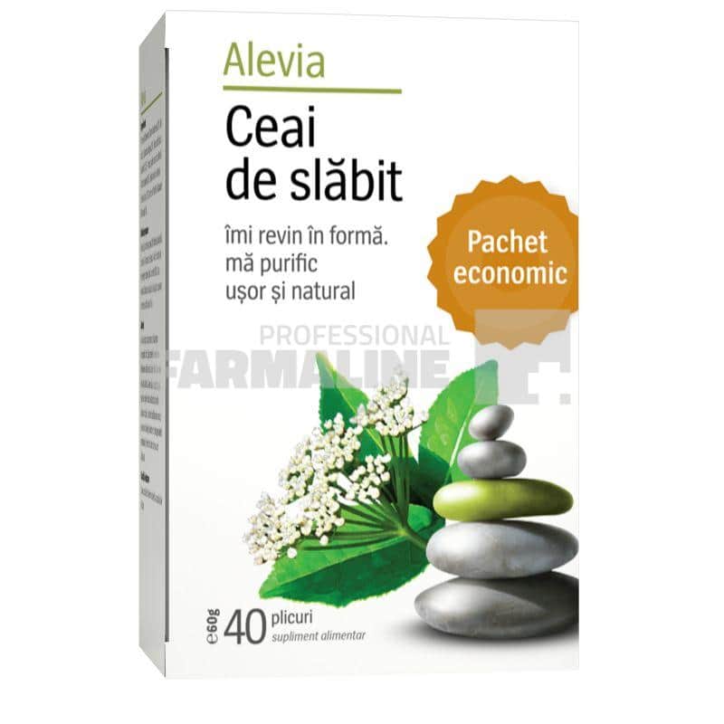 Alevia Ceai de slabit 40 plicuri