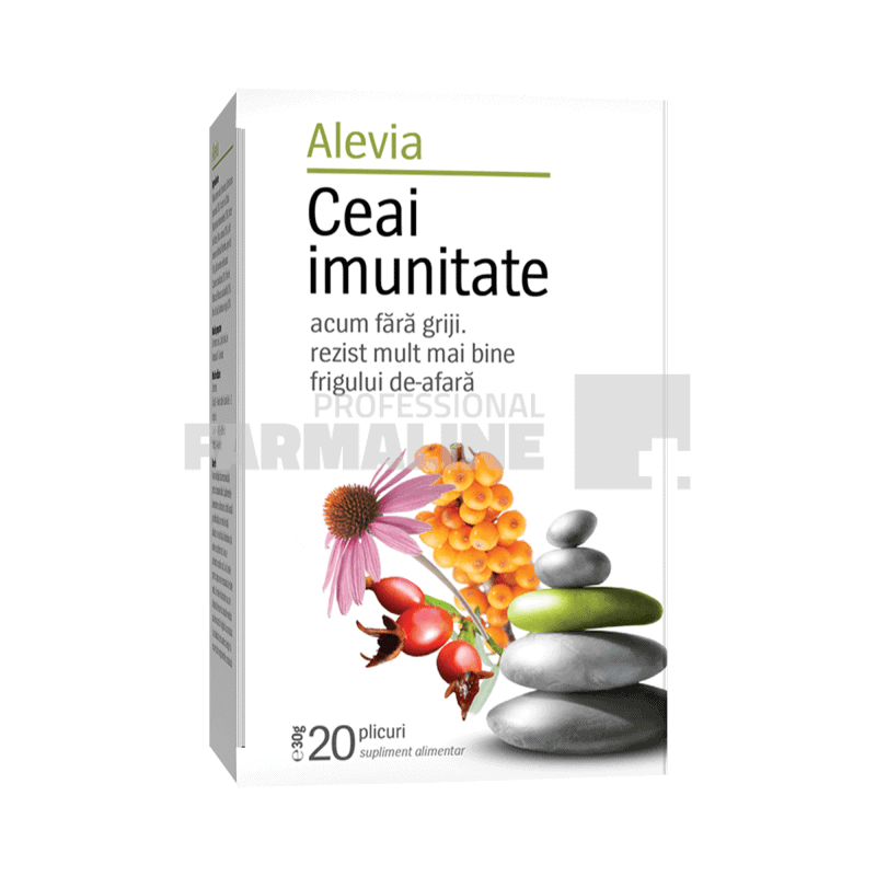 Alevia Ceai imunitate 20 plicuri + 4 Gratis
