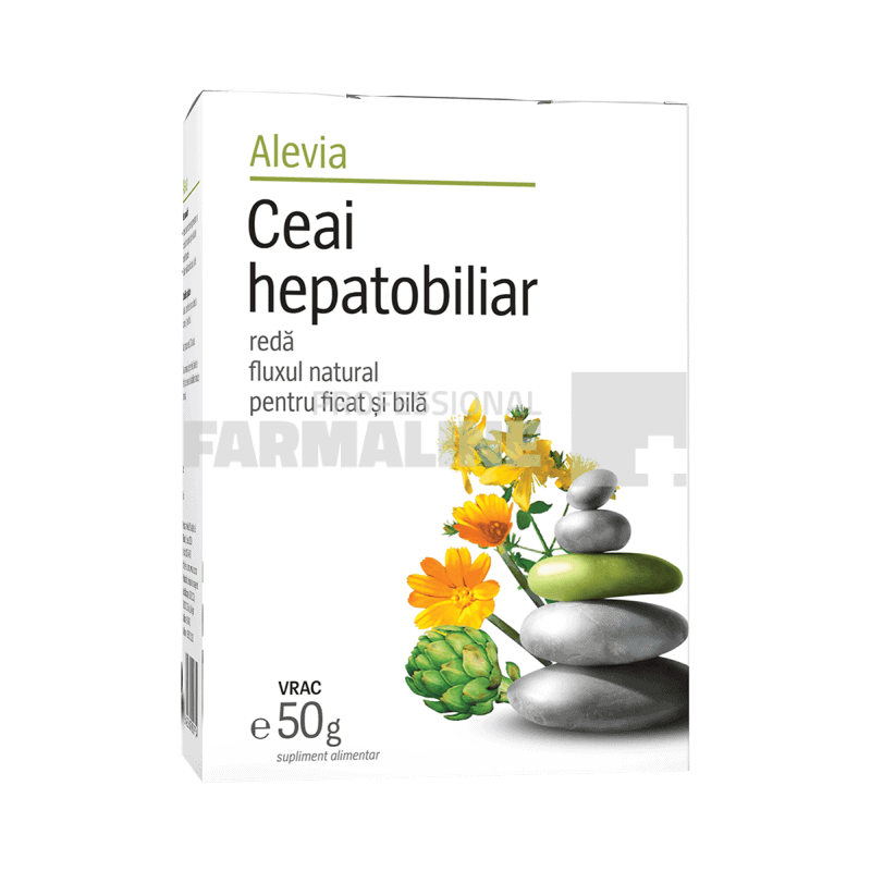 Alevia Ceai medicinal hepatobiliar 50 g