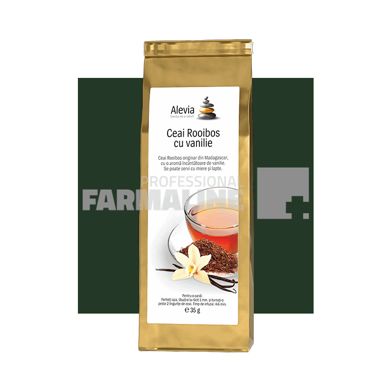 Alevia Ceai rooibos cu Vanilie 50 g