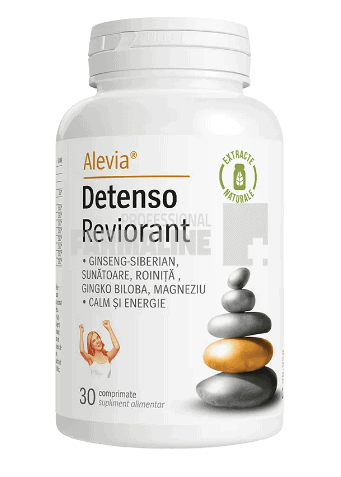 Alevia Detenso Reviorant 30 comprimate 1 Alevia Detenso Reviorant 30 comprimate