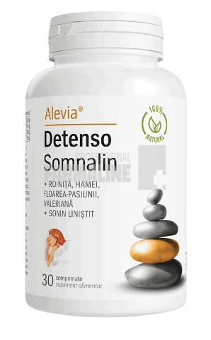 Alevia Detenso Somnalin 30 comprimate