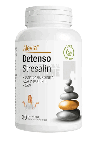 Alevia Detenso Stresalin 30 comprimate 1 Alevia Detenso Stresalin 30 comprimate