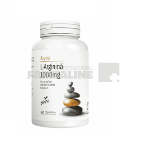 Alevia L-arginină 1000mg 30 comprimate filmate