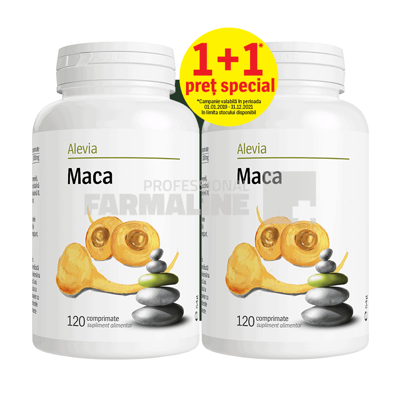 Shop 11 Alevia Maca 120 capsule 1 + 1 Gratis