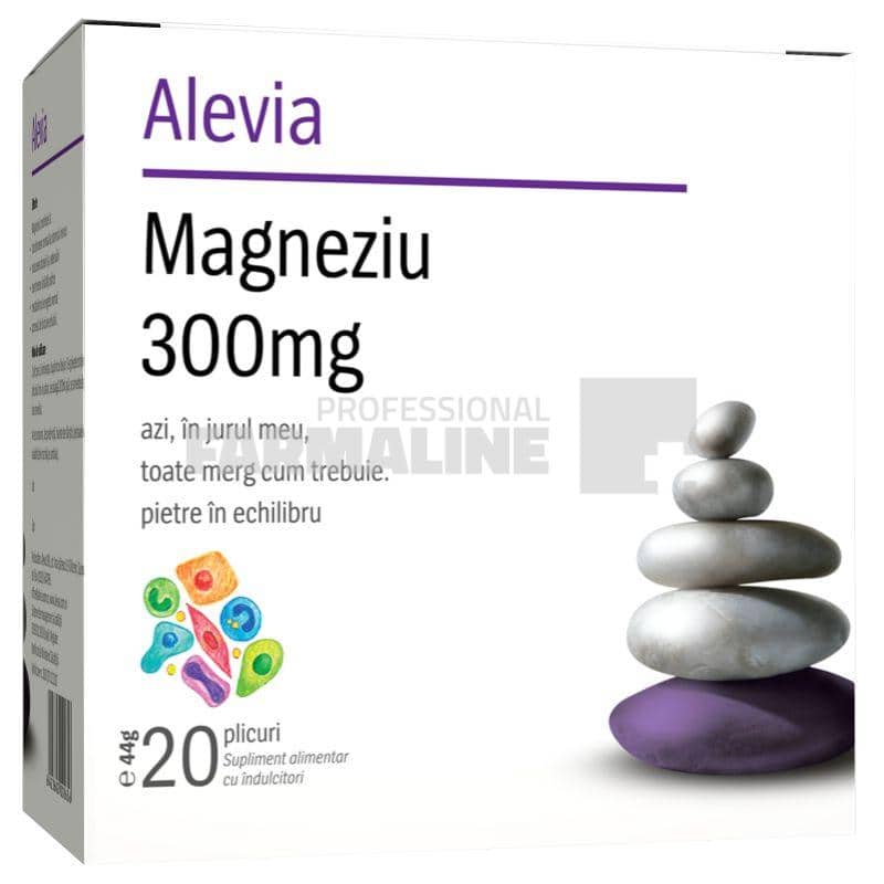 Alevia Magneziu orosolubil 20 plicuri