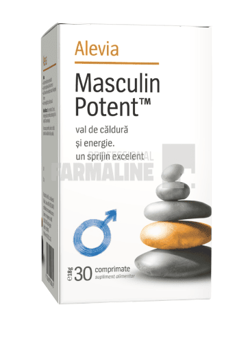 Alevia Masculin Potent 30 comprimate 1 Alevia Masculin Potent 30 comprimate