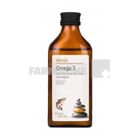 Alevia Omega 3 Ulei din ficat de cod norvegian 250 ml