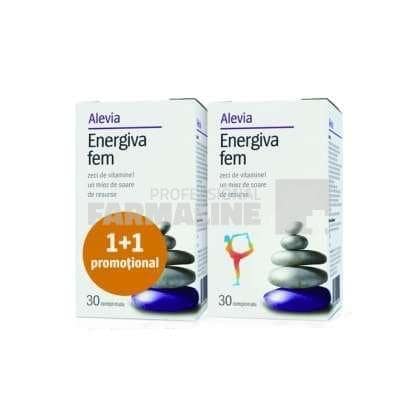 Alevia Pachet Energiva Fem 30 comprimate +30 comprimate