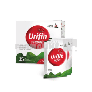 Alevia Pachet Urifin Rapid 15 plicuri + Ceai Urifin 20 plicuri Gratis
