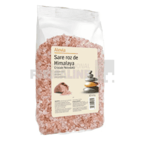 Alevia Sare roz de Himalaya cristale