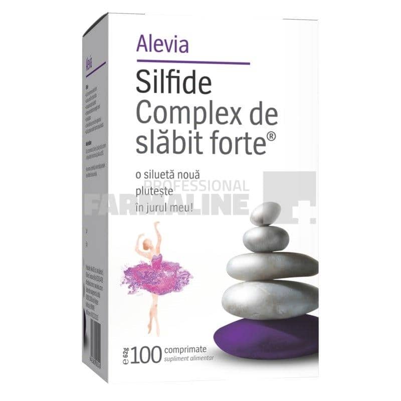Alevia Silfide Complex de slabit Forte 100 comprimate