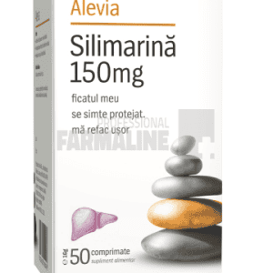 Alevia Silimarina 150 mg 50 comprimate