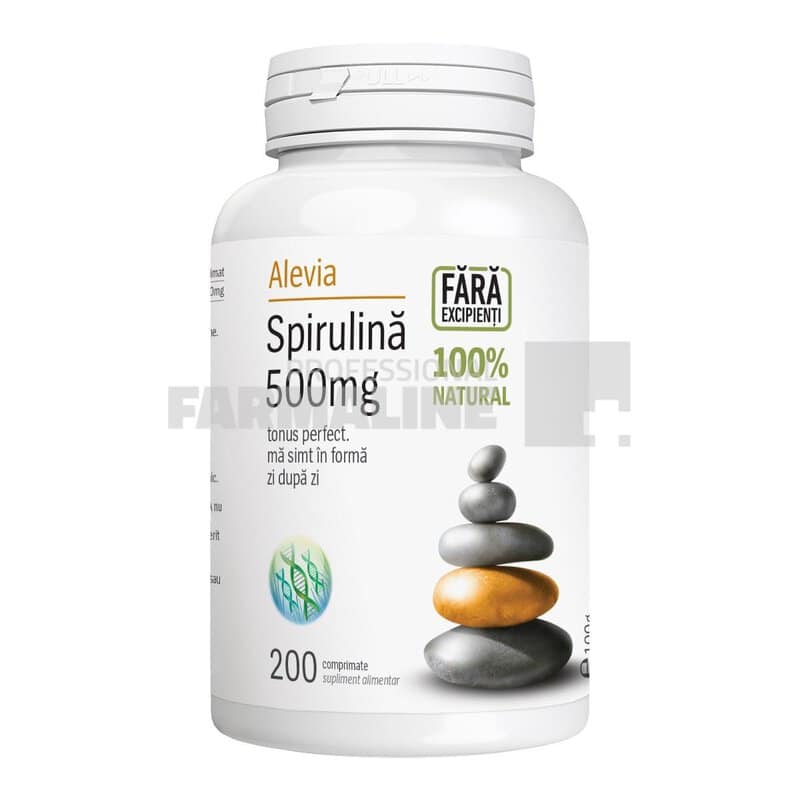 Alevia Spirulina 500mg 200 comprimate