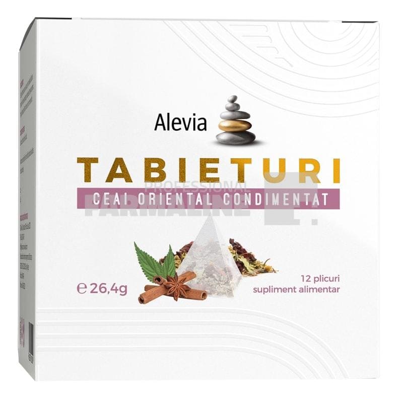Alevia Tabieturi Ceai oriental condimentat 12 plicuri