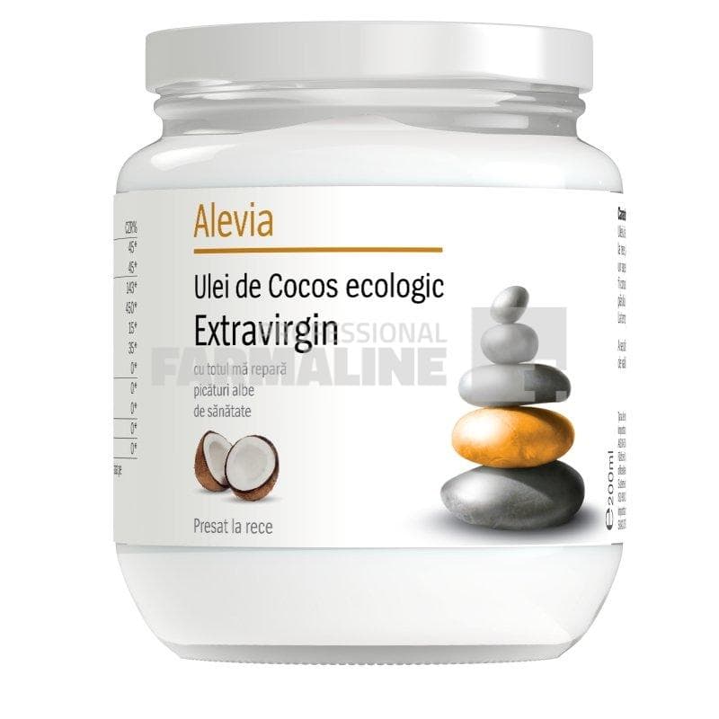 Alevia Ulei de cocos extravirgin presat la rece 200 ml