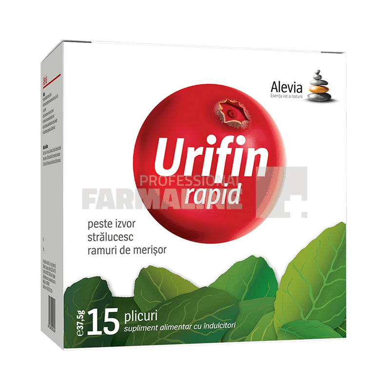 Alevia Urifin Rapid 15 plicuri