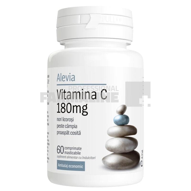 Alevia Vitamina C 180 mg 60 comprimate