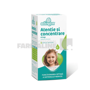 Alinan Atentie si concentrare Sirop 150 ml