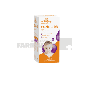 Alinan Calciu + D3 Sirop 150 ml