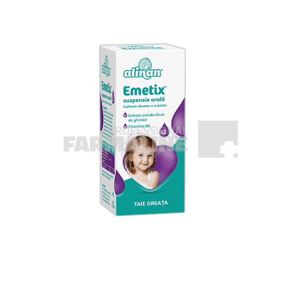 Alinan Emetix Suspensie orala 20 ml 1 Alinan Emetix Suspensie orala 20 ml