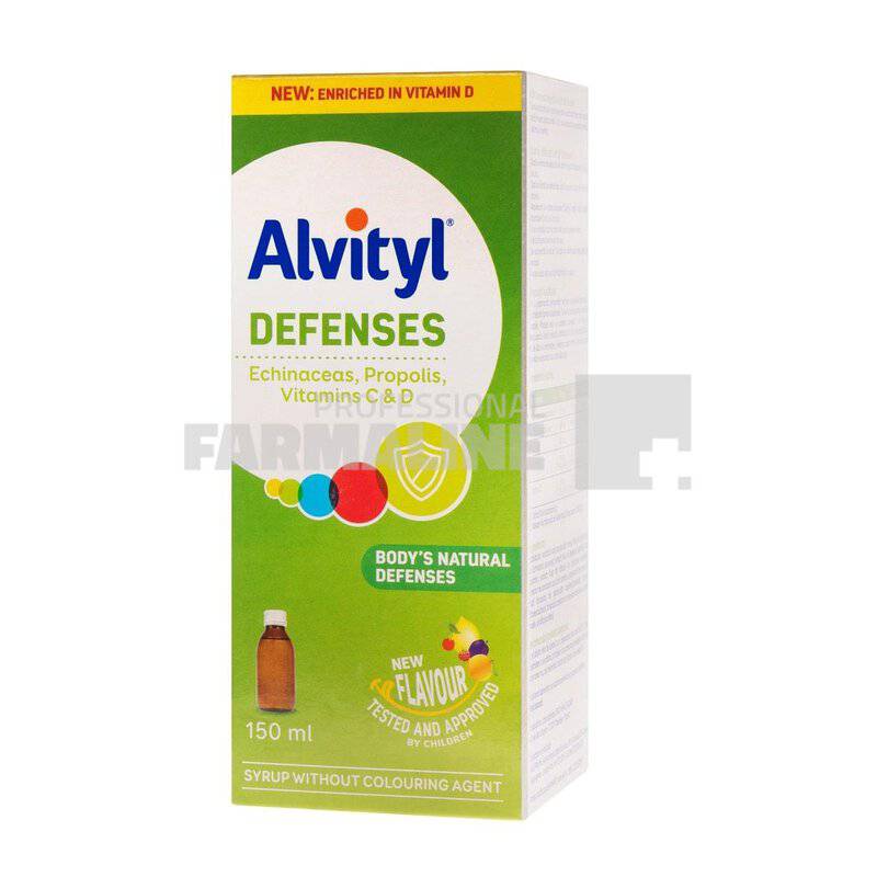 Alvityl Defenses Sirop cu echinacea
