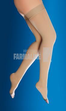 Anatomic Help 1335 Ciorapi compresivi pana la coapsa cu deschidere la varfuri "L" clasa II