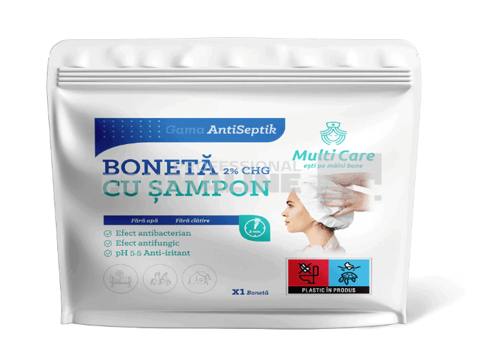 Antiseptik Boneta cu sampon 2% CHG 1 Antiseptik Boneta cu sampon 2% CHG