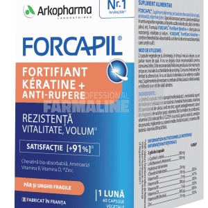 Arkopharma Forcapil Fortifiant Keratine+ 60 capsule