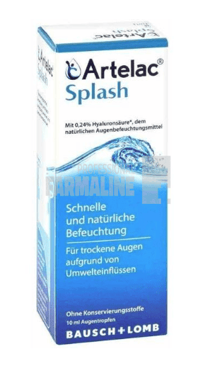 Artelac Splash picaturi oftalmice 10 ml 1 Artelac Splash picaturi oftalmice 10 ml